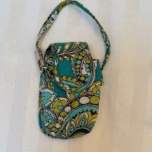 Vera Bradley Teal and Lime Phone Wristlet Holster